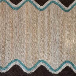 Scallop Wave Runner in Chocolate & Blue - thumbnail 2