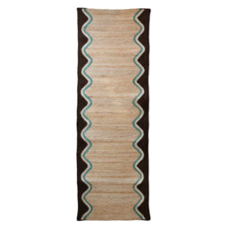 Scallop Wave Runner in Chocolate & Blue - thumbnail 3