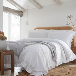 Ruffled Romantic Bed Linen Set (Pair of Ruffle Pillowcases) - thumbnail 4