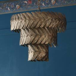 Tiered Leaves Large Pendant Light - thumbnail 2