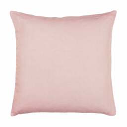 Mélange Linen Cushion in Pale Rose