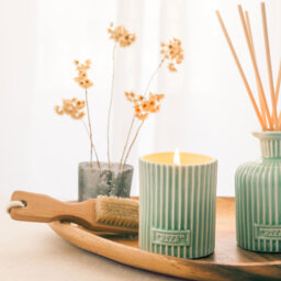 Sage Ceramic Scented Candle by Portus Cale - thumbnail 3