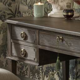 Gustavian Dark Dressing Table - thumbnail 3