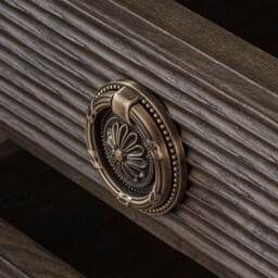 Gustavian Dark Dressing Table - thumbnail 4