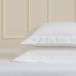 The Sleep 400 Sateen White Bed Linen (Pair of Pillowcases) - thumbnail 5
