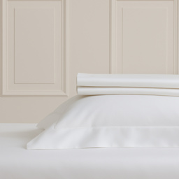 The Sleep 400 Sateen White Bed Linen (Pair of Pillowcases) - thumbnail 2