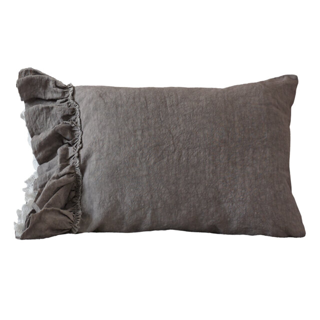 Bella Double Ruffle Cushion Cover - image 1