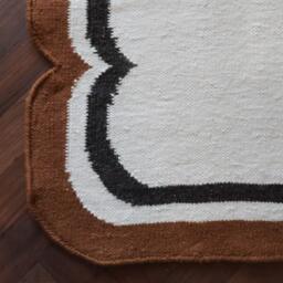 Fireside Hazelnut Wiggles & Waves Rug