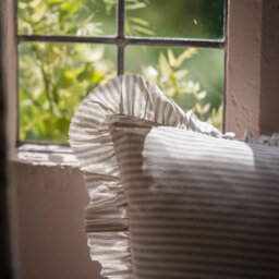 Ruffles & Lines Long Lumbar Cushion - thumbnail 2