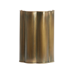 Brass Scalloped Wall Light - thumbnail 4