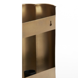 Brass Scalloped Wall Light - thumbnail 5