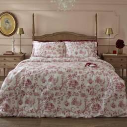 French Toile Berry Bed Linen Set (Double Set) - thumbnail 2
