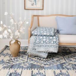 Denim Revival Blue Rug - thumbnail 4