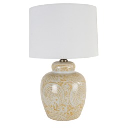 Sunwashed Ochre Table Lamp - thumbnail 5