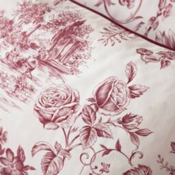 French Toile Berry Cushion - thumbnail 2