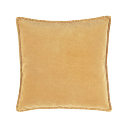 Mélange Velvet Cushion in Lemon Drop