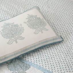 Roza Blue Azur Cushion - thumbnail 4