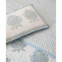 Roza Blue Azur Cushion - thumbnail 4