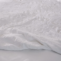 Le Sojourn Ruffle Bedspread in White - thumbnail 3