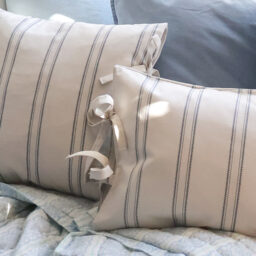 Florence French Blue Square Cushion Cover - thumbnail 2