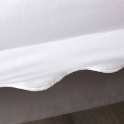 Scalloped White Bed Linen Set (King Set) - thumbnail 5