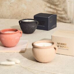 Marrakesh Sandstone Candle in Myrrh and Tonka - thumbnail 5