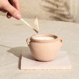 Marrakesh Sandstone Candle in Myrrh and Tonka - thumbnail 2