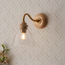 Charlbury Glass Wall Light