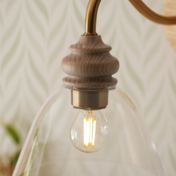 Charlbury Glass Wall Light - thumbnail 2
