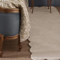 Elsie Scallop Runner in Cream - thumbnail 4