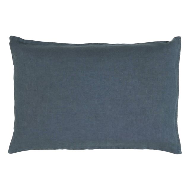 Artists Linen Cushion in French Blue - image 1