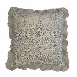 Countryside Charm Ruffle Cushion