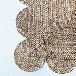 Sundar Scallop Natural Jute Runner - thumbnail 3