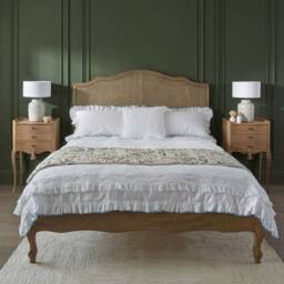 Love Story Curved Rattan French Bed (King Size Bed) - thumbnail 3