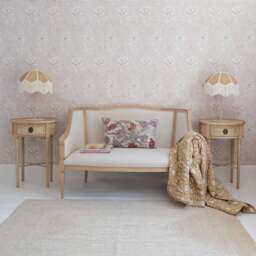Fields of Poppies Linen Boudoir Cushion - thumbnail 5