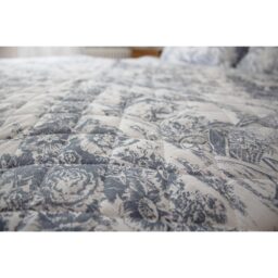 Country Toile Blue Bedspread (Medium) - thumbnail 6