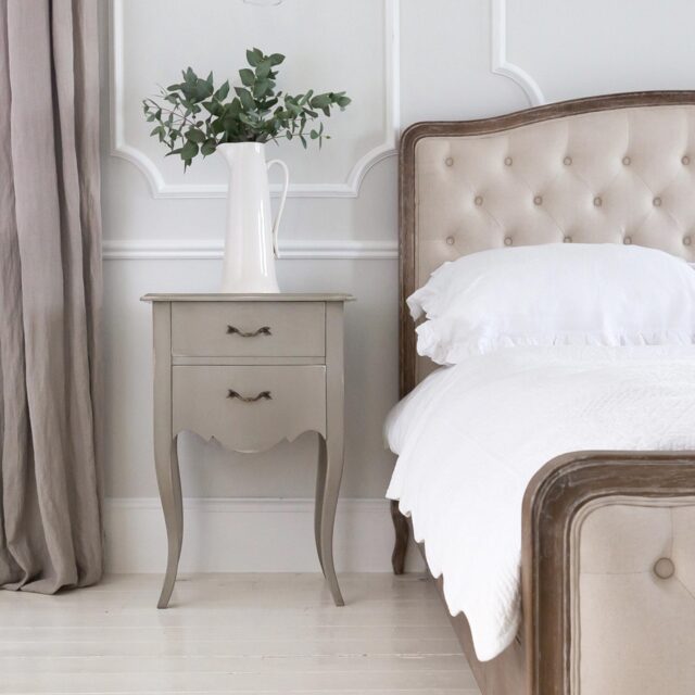 Normandy 2-Drawer Bedside Table