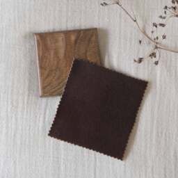 Love Story Cocoon Upholstered Bed in Mole Velvet (Large Emperor Bed) - thumbnail 4