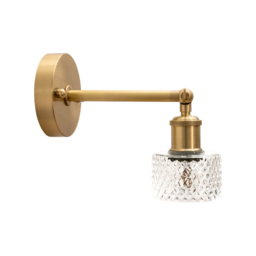 Dante Petite Prismatic Glass Wall Light - thumbnail 4