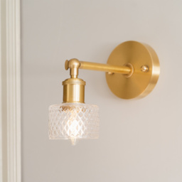Dante Petite Prismatic Glass Wall Light - thumbnail 2