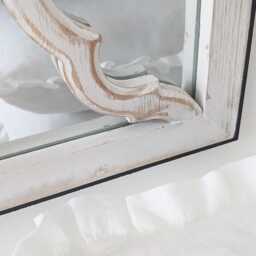Whitewash Trellis Mirror - thumbnail 4