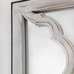 Whitewash Trellis Mirror - thumbnail 3
