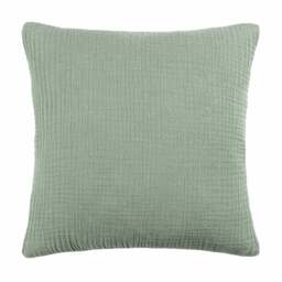 Morning Lark Cushion, in Sage Green - thumbnail 1
