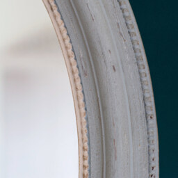 Frenchie Blue Grey Wall Mirror - thumbnail 5