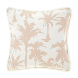 Wonder Palm Large Fringed Cushion
