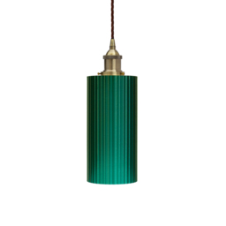 Ionian Ripple Emerald Green Pendant Light - thumbnail 4