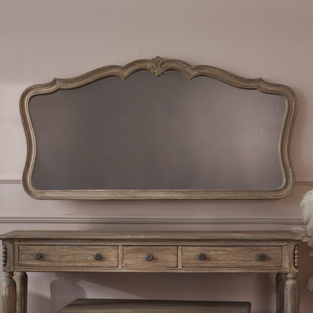 Clair de Lune Overmantel Wall Mirror - image 1