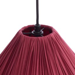 Met Gala Gown Berry Red Satin Ceiling Light - thumbnail 4