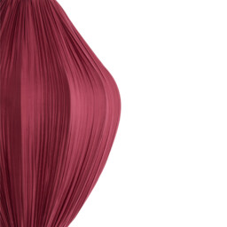 Met Gala Gown Berry Red Satin Ceiling Light - thumbnail 5