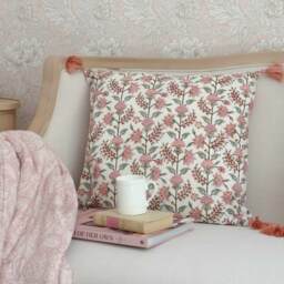 Large Gita Cushion in Melon Sorbet - thumbnail 2